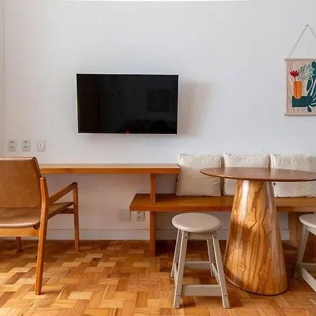 Curtacopacabana: Studio Novo, Completo, 3Qds Praia
